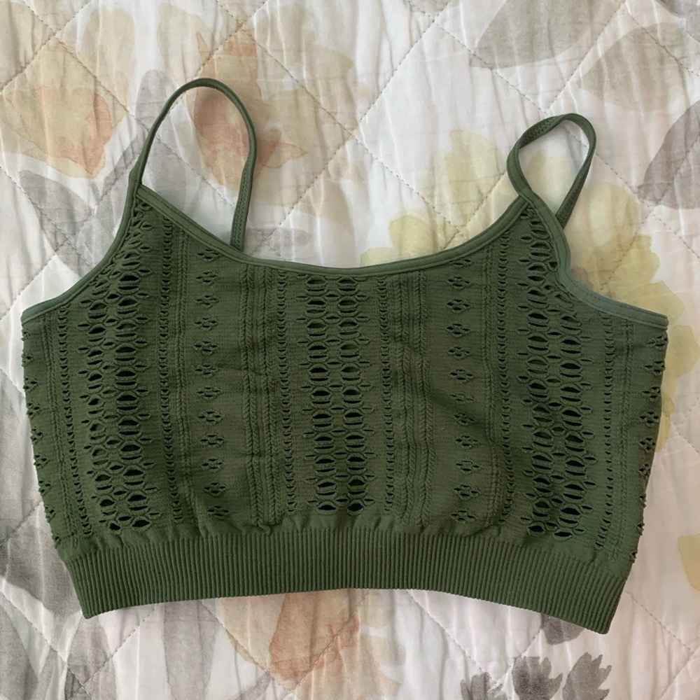 Tilly’s Full Tilt Green Bralette